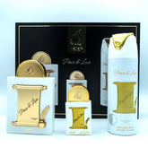 Lattafa Peace & Love Unisex Gift Set
