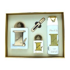 Lattafa Peace & Love Unisex Gift Set