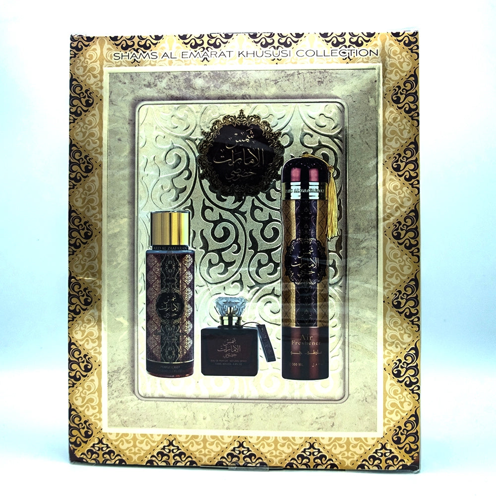 Shams Al Emarat Khususi 3 Piece Gift Set by Ard Al Zaafaran