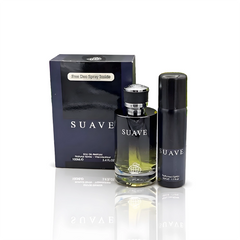 Suave - Eau de Parfum for Men 100ml + Free Deo Spray