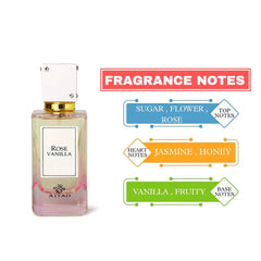 Rose Vanilla - Eau de Parfum for Women 100ml